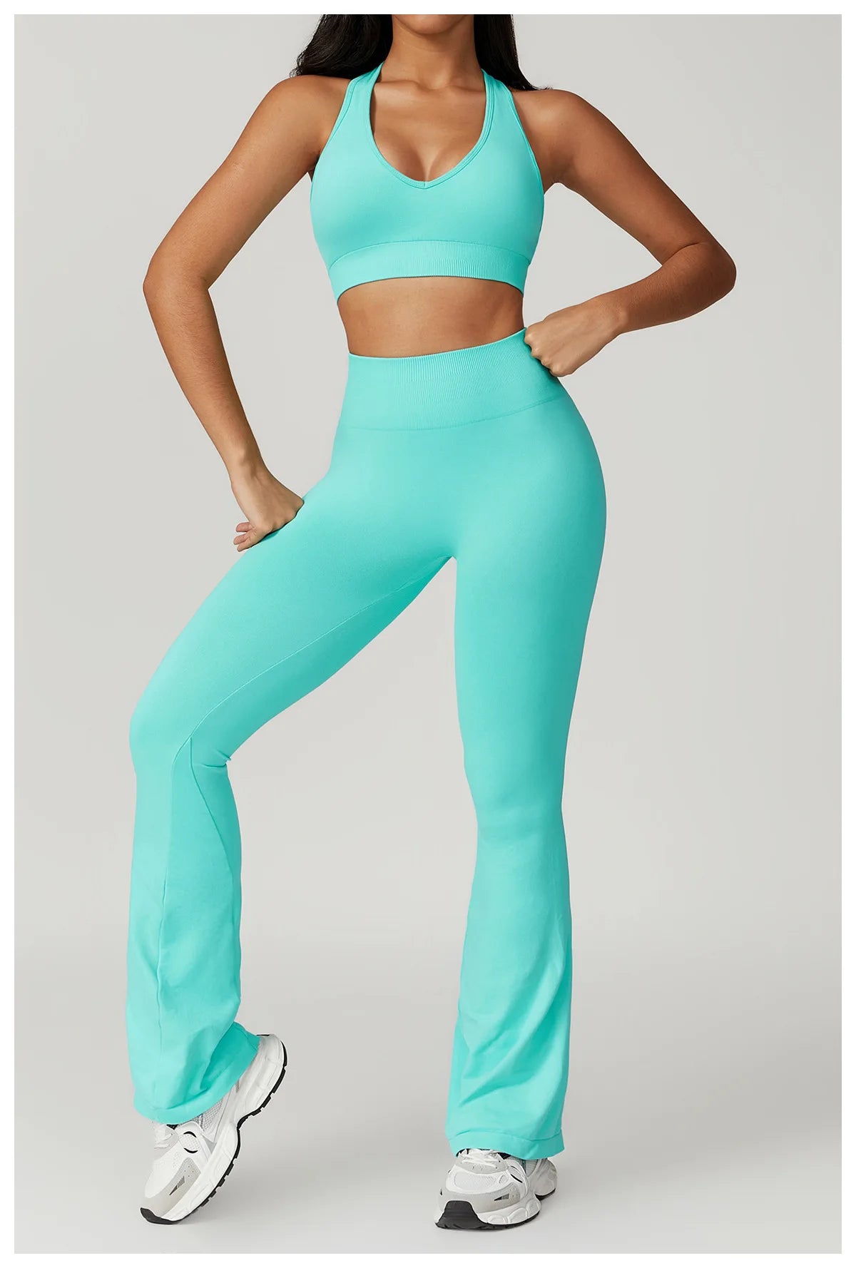 BREATHABLE WORKOUT SET TOP+PANTS