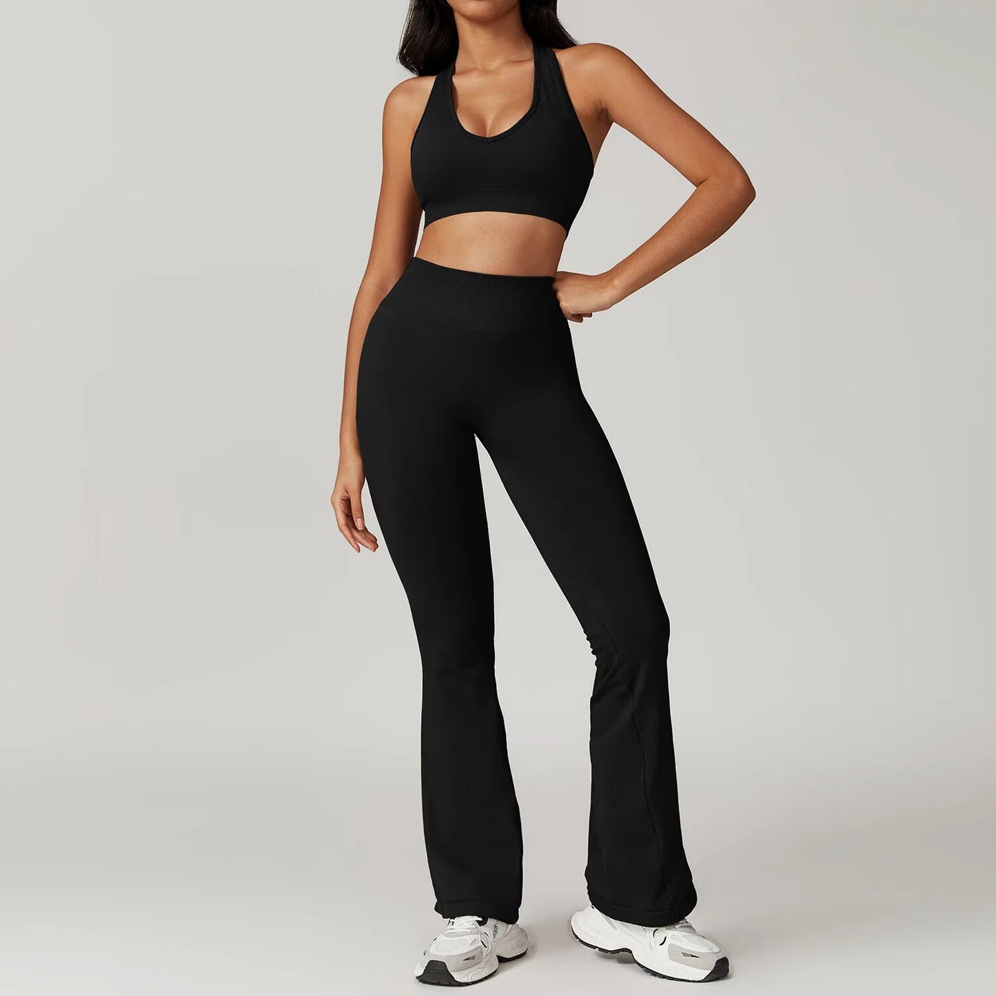 BREATHABLE WORKOUT SET TOP+PANTS