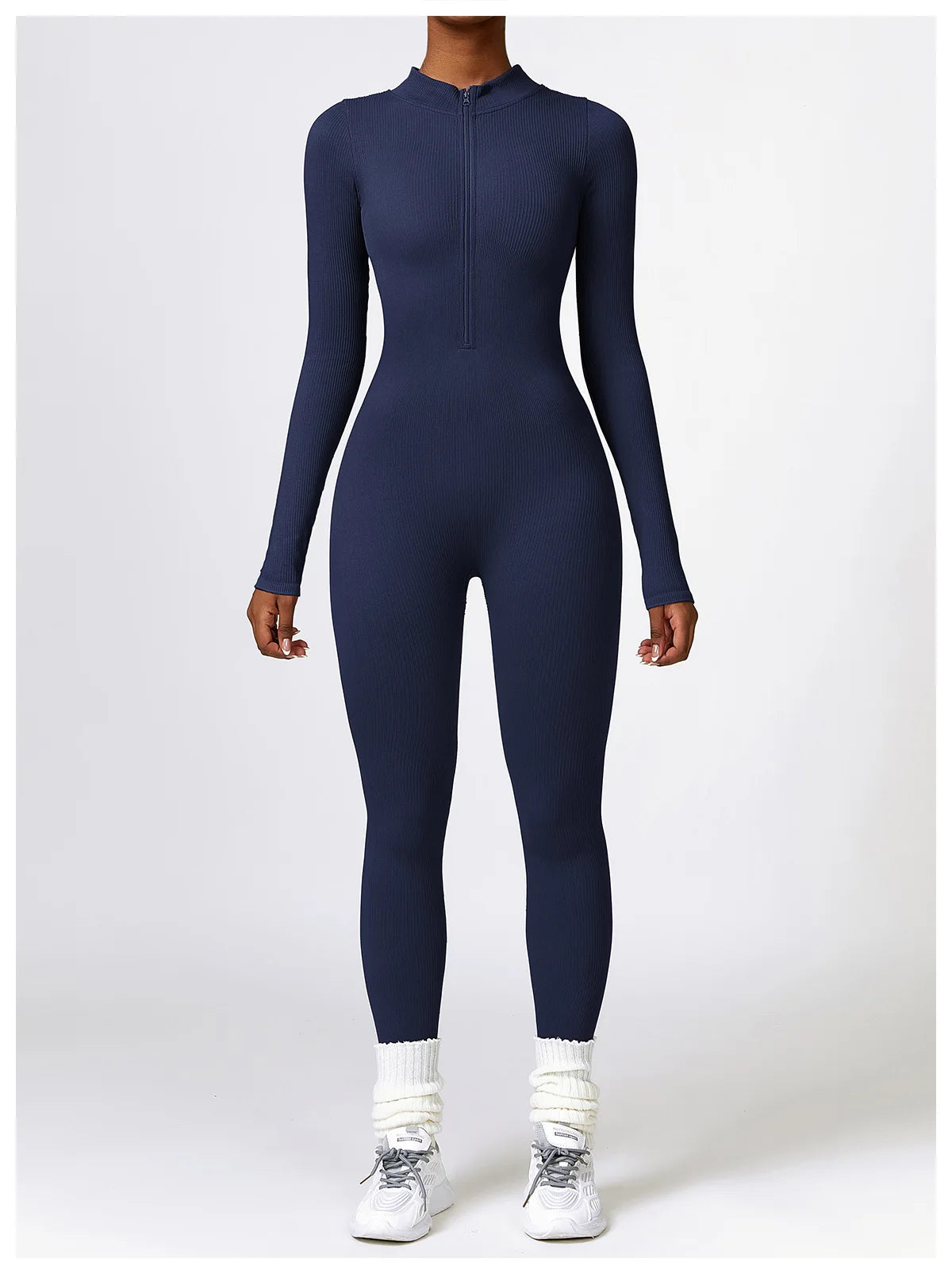 SEAMLESS LONG SLEEVE YOGA JUMPSUIT