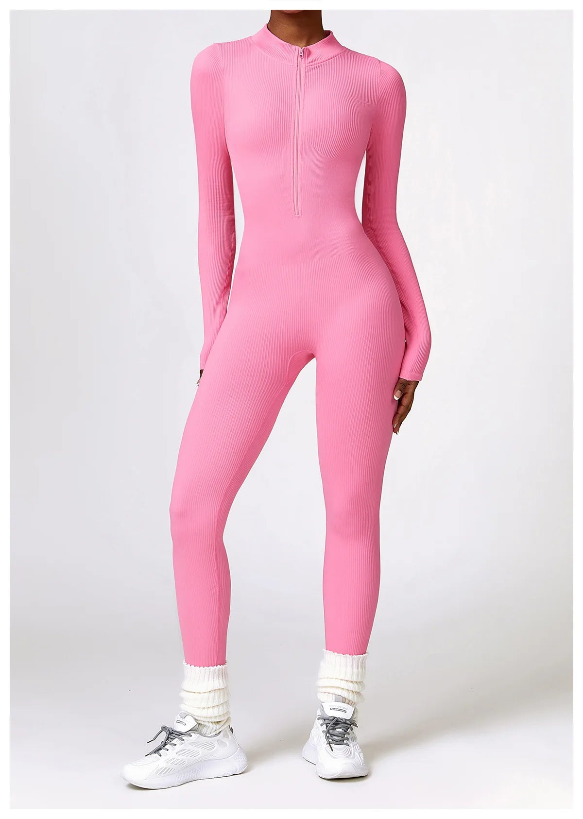 SEAMLESS LONG SLEEVE YOGA JUMPSUIT