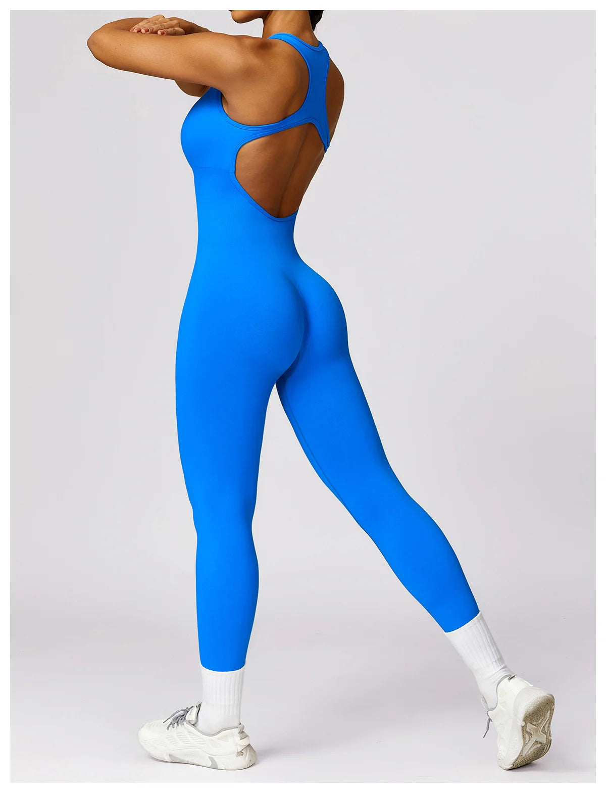 YOGA SEAMLESS PUSH UP JUMPSUIT