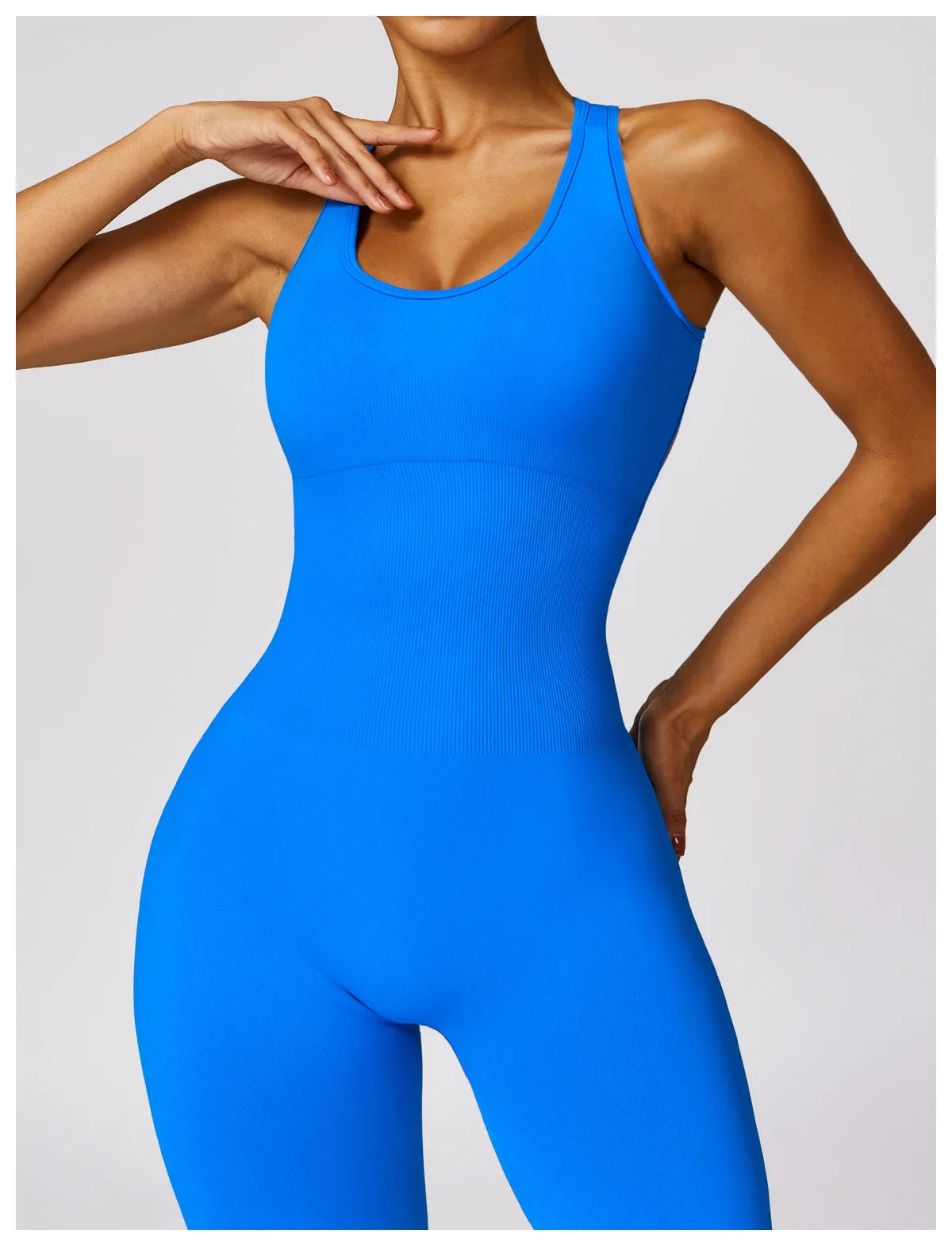 YOGA SEAMLESS PUSH UP JUMPSUIT