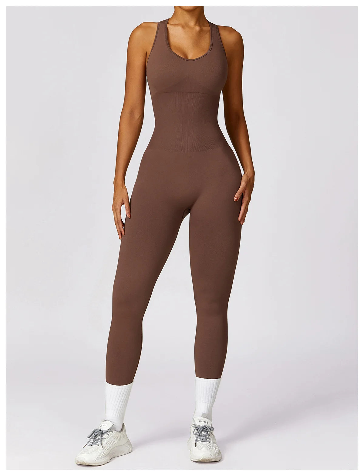 YOGA SEAMLESS PUSH UP JUMPSUIT