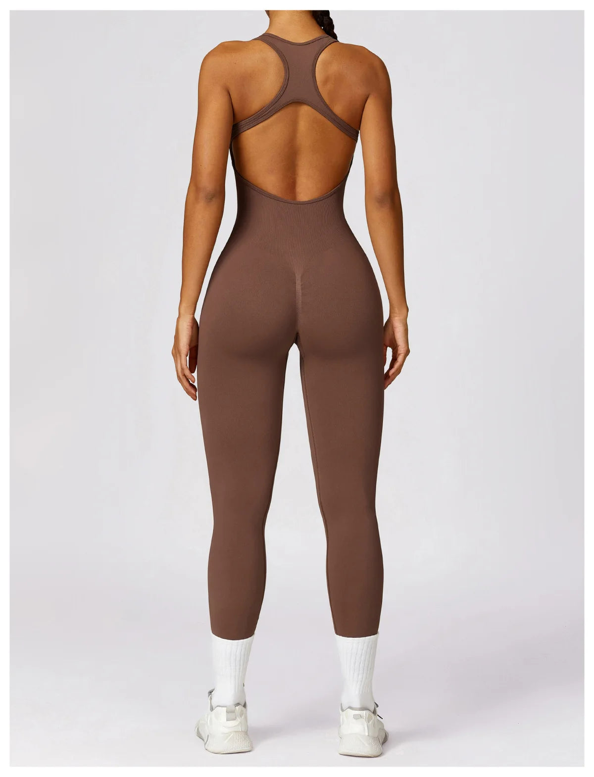 YOGA SEAMLESS PUSH UP JUMPSUIT