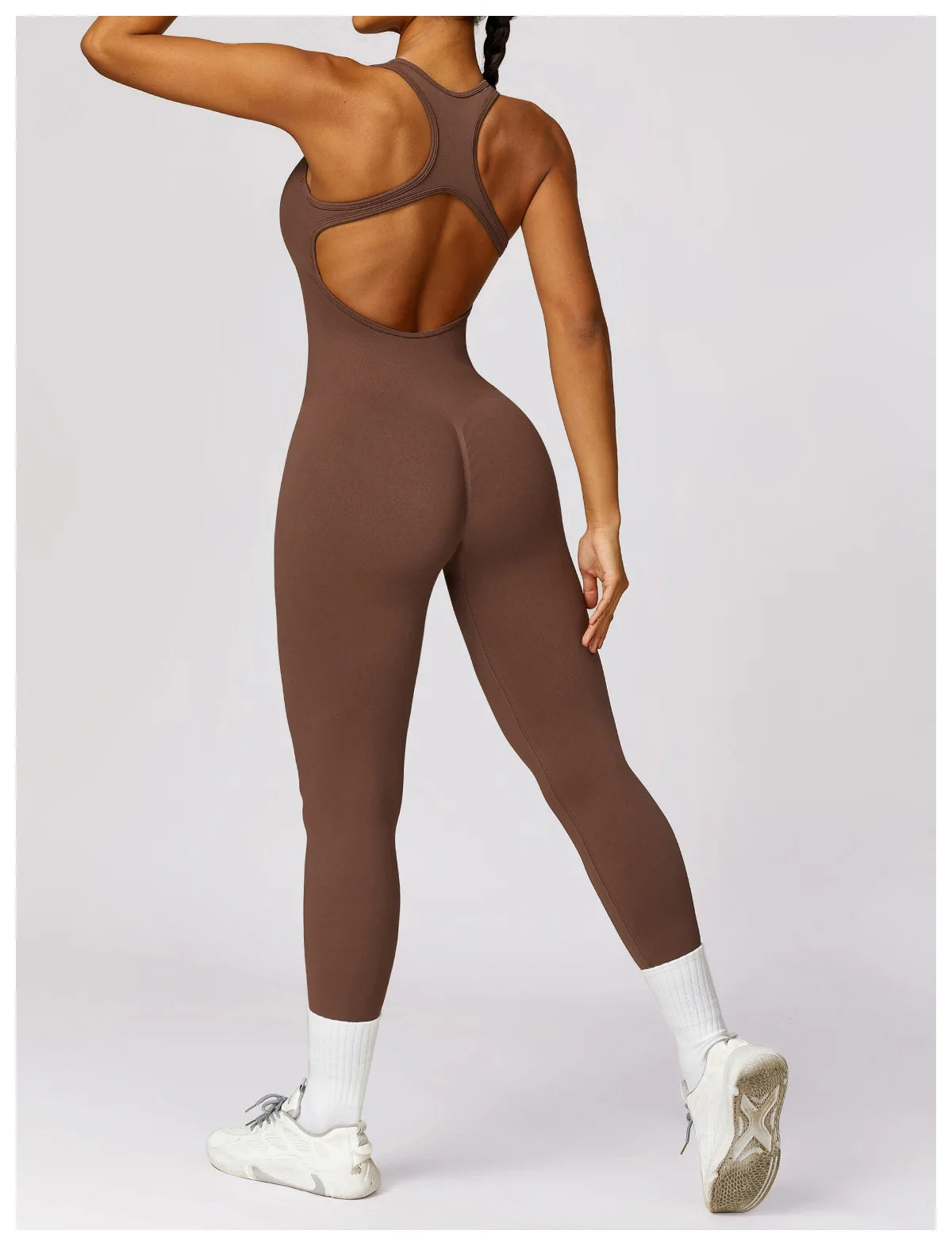 YOGA SEAMLESS PUSH UP JUMPSUIT