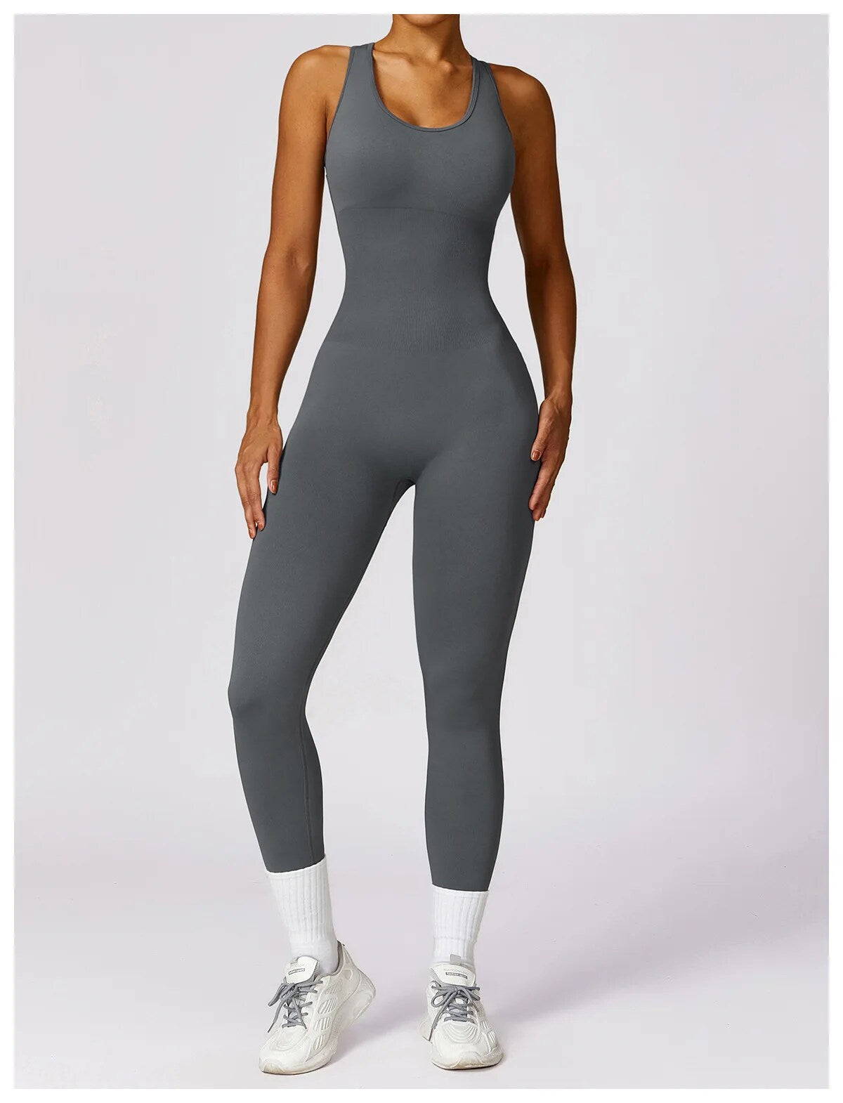 YOGA SEAMLESS PUSH UP JUMPSUIT