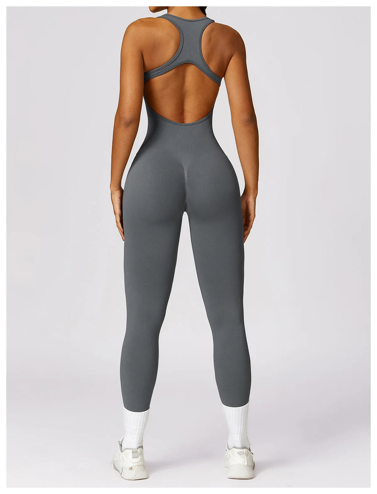 YOGA SEAMLESS PUSH UP JUMPSUIT