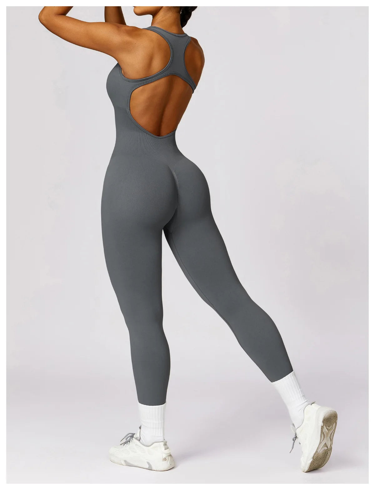 YOGA SEAMLESS PUSH UP JUMPSUIT