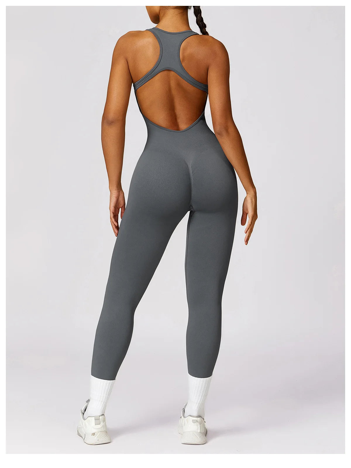 YOGA SEAMLESS PUSH UP JUMPSUIT