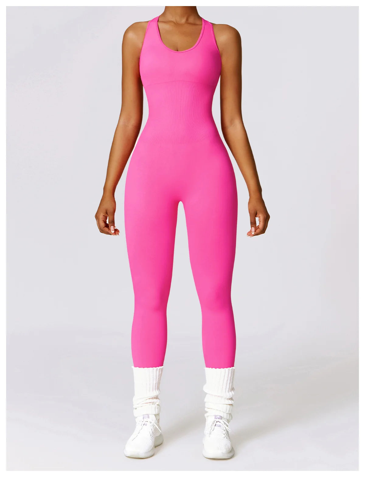 YOGA SEAMLESS PUSH UP JUMPSUIT