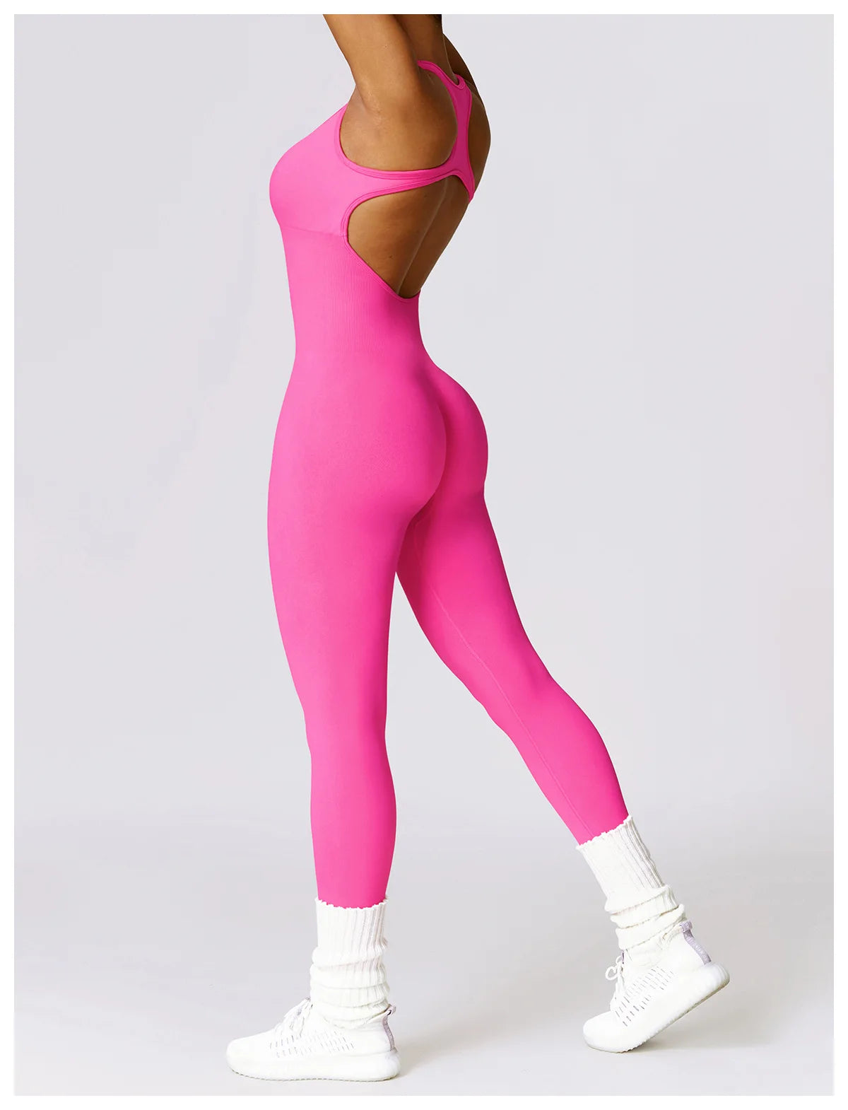 YOGA SEAMLESS PUSH UP JUMPSUIT