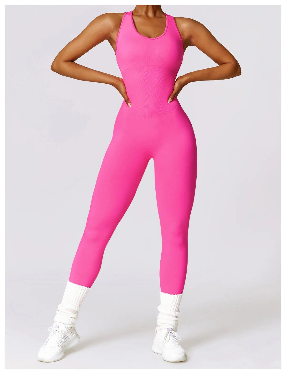 YOGA SEAMLESS PUSH UP JUMPSUIT