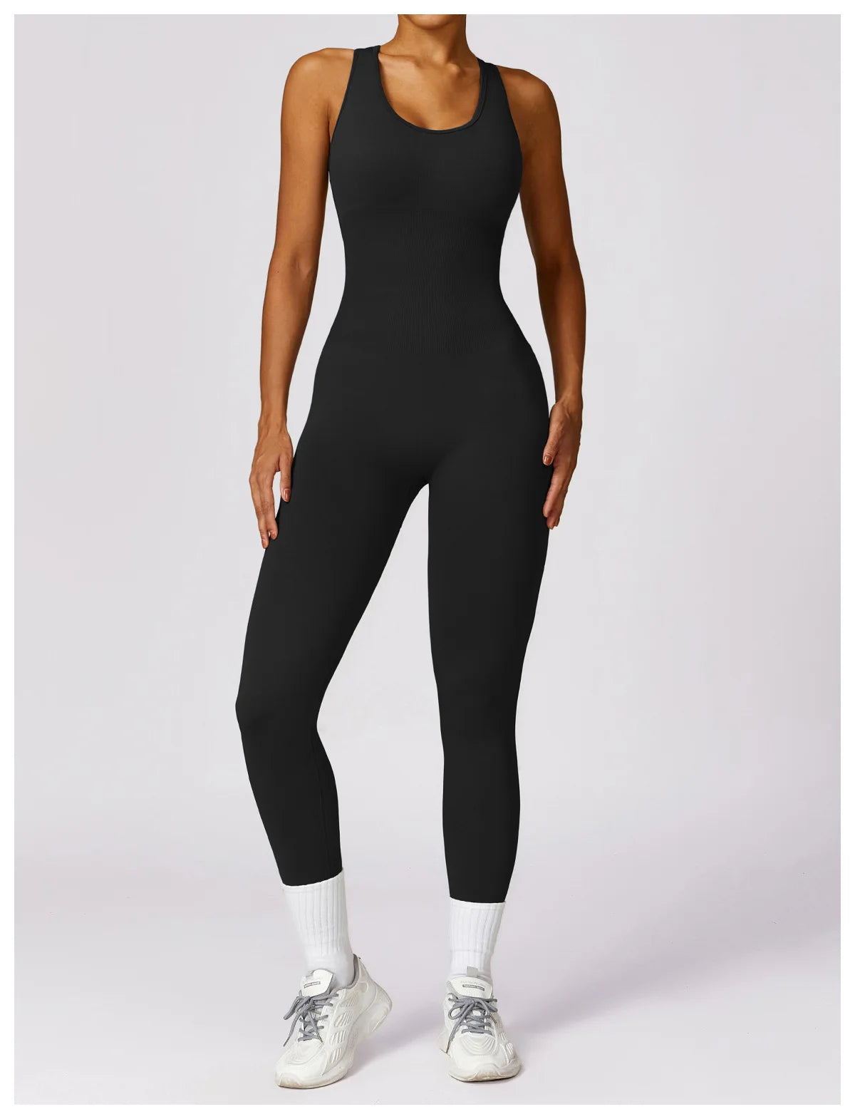 YOGA SEAMLESS PUSH UP JUMPSUIT