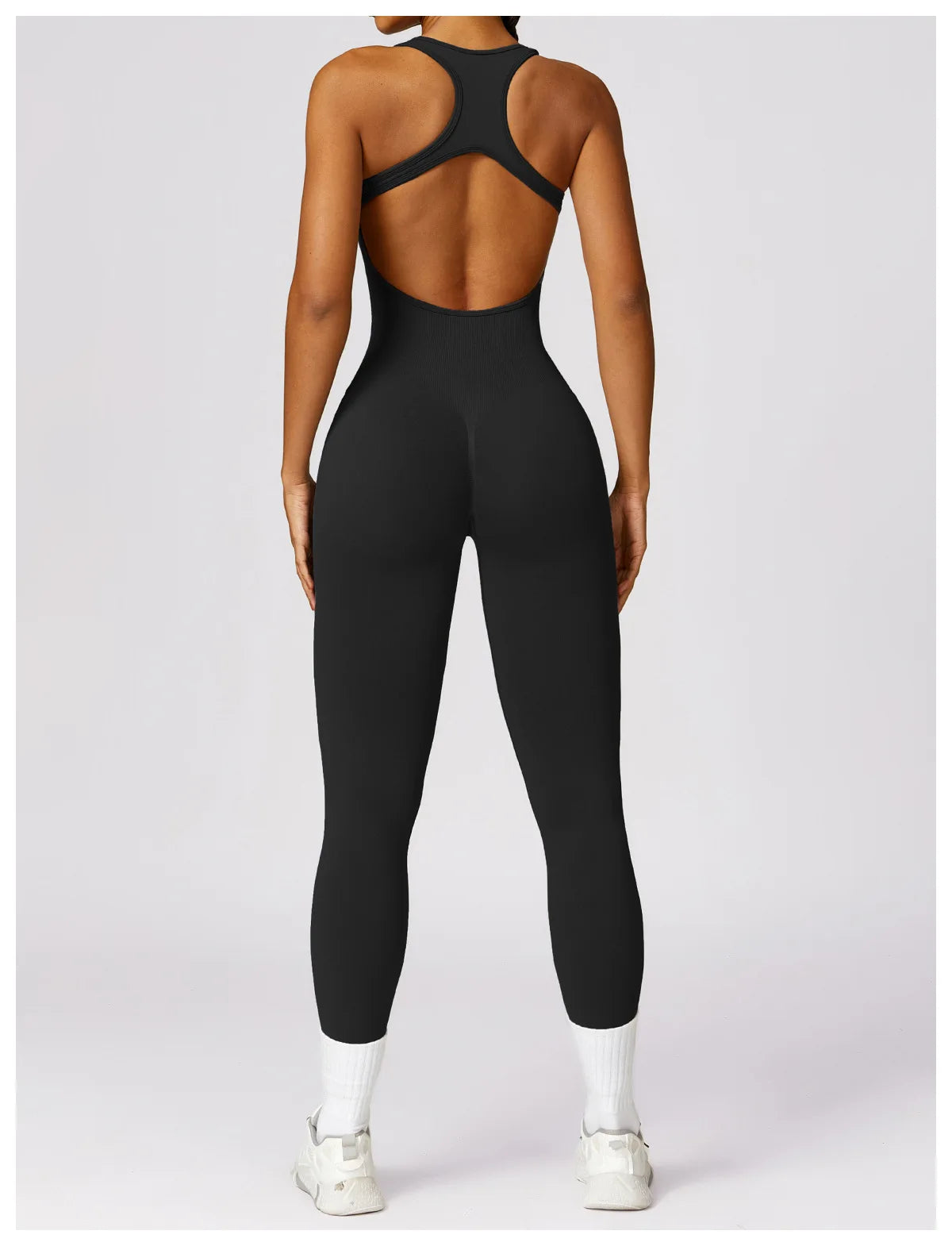 YOGA SEAMLESS PUSH UP JUMPSUIT