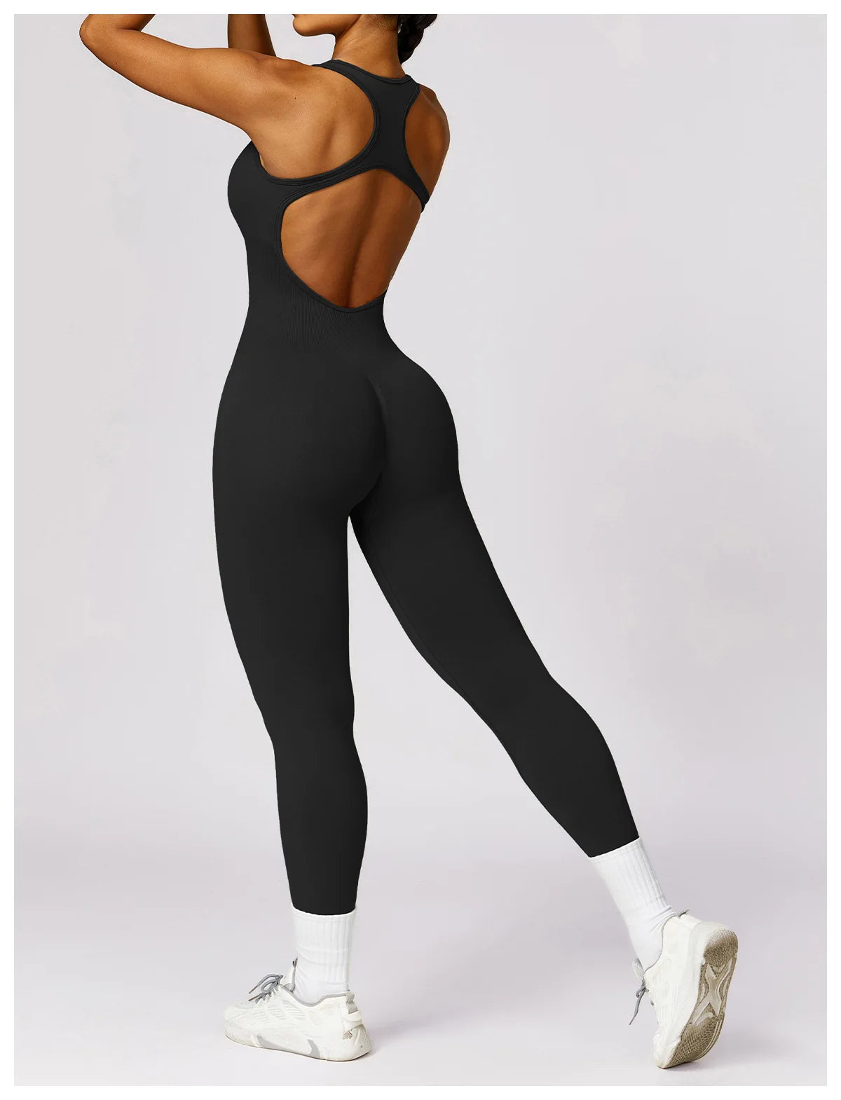 YOGA SEAMLESS PUSH UP JUMPSUIT