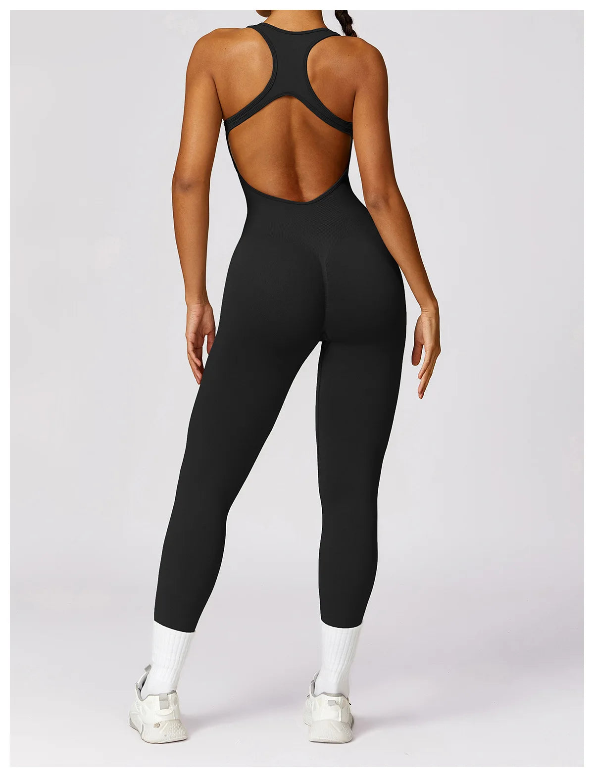 YOGA SEAMLESS PUSH UP JUMPSUIT