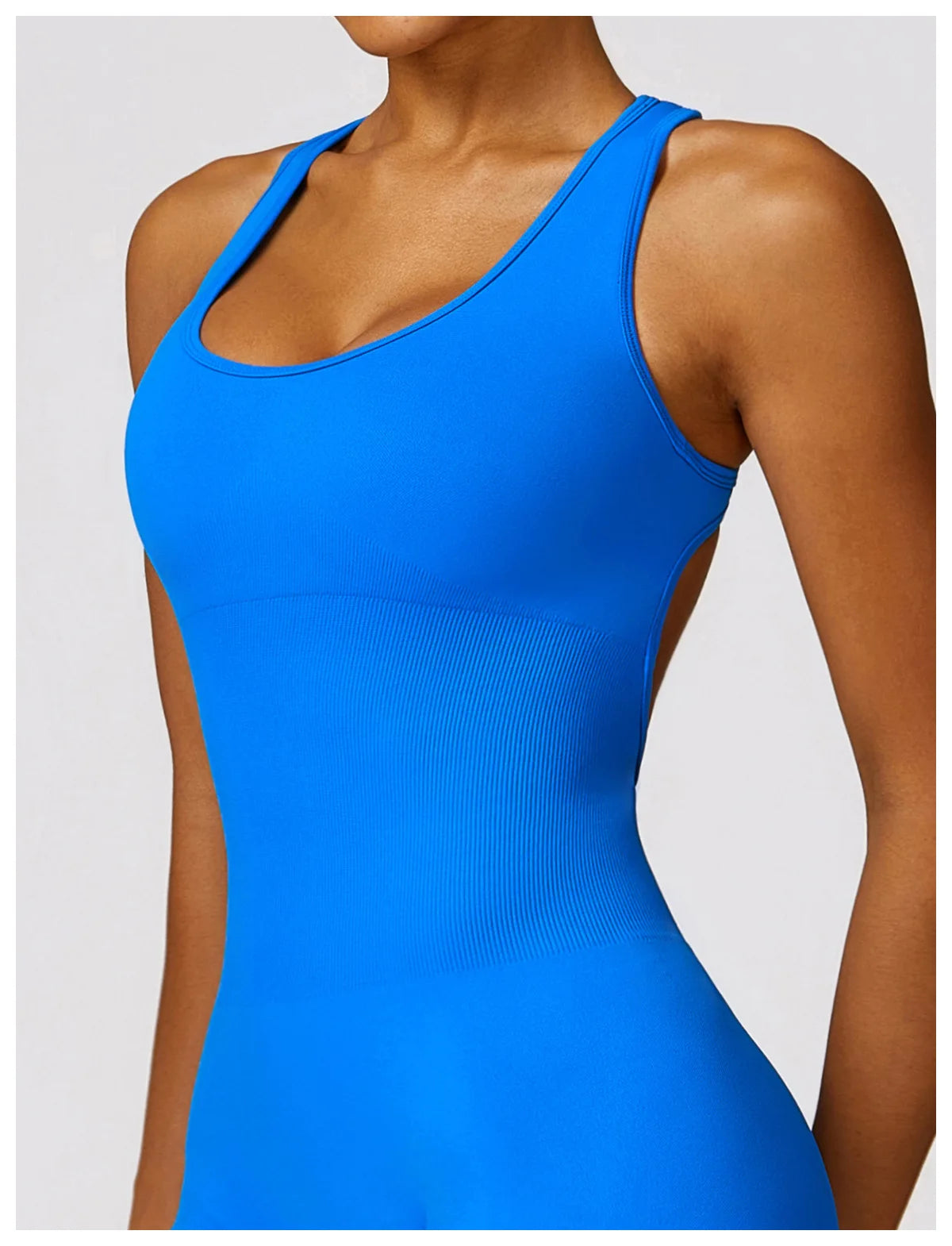 YOGA SEAMLESS PUSH UP JUMPSUIT SHORT