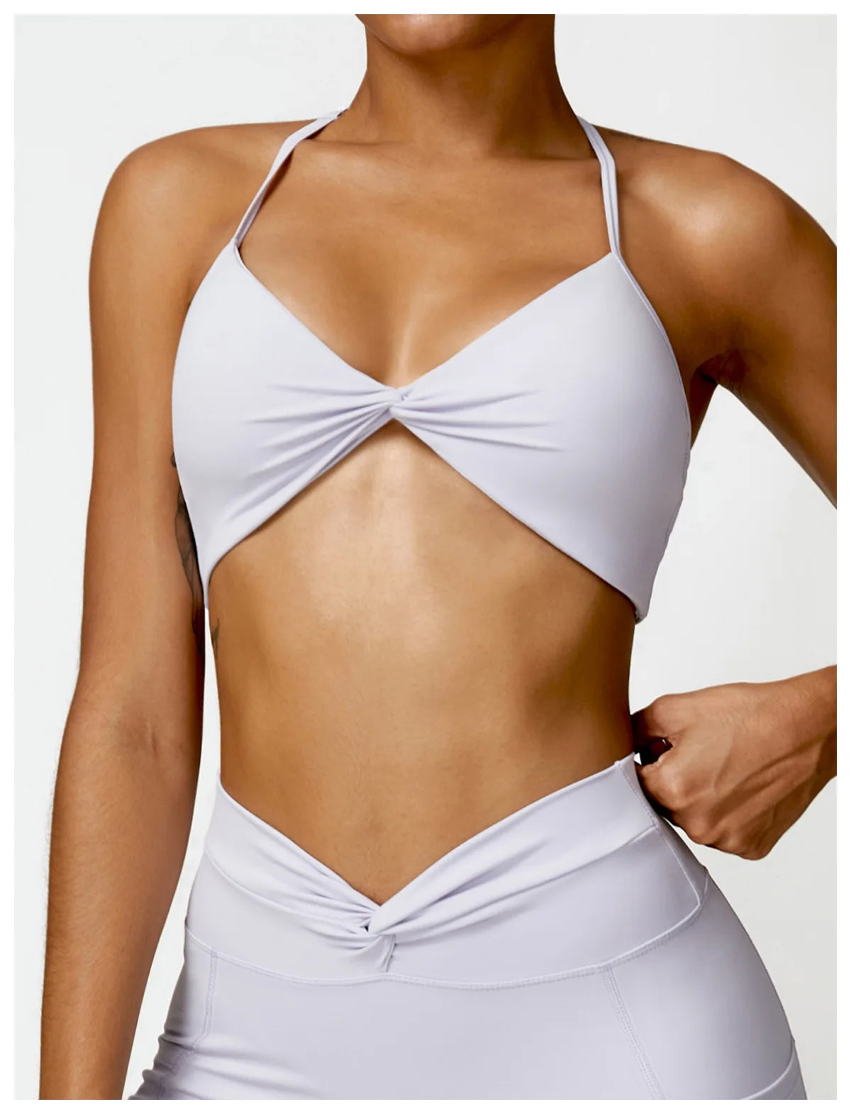 ELEVATE TWIST FRONT BRALETTE