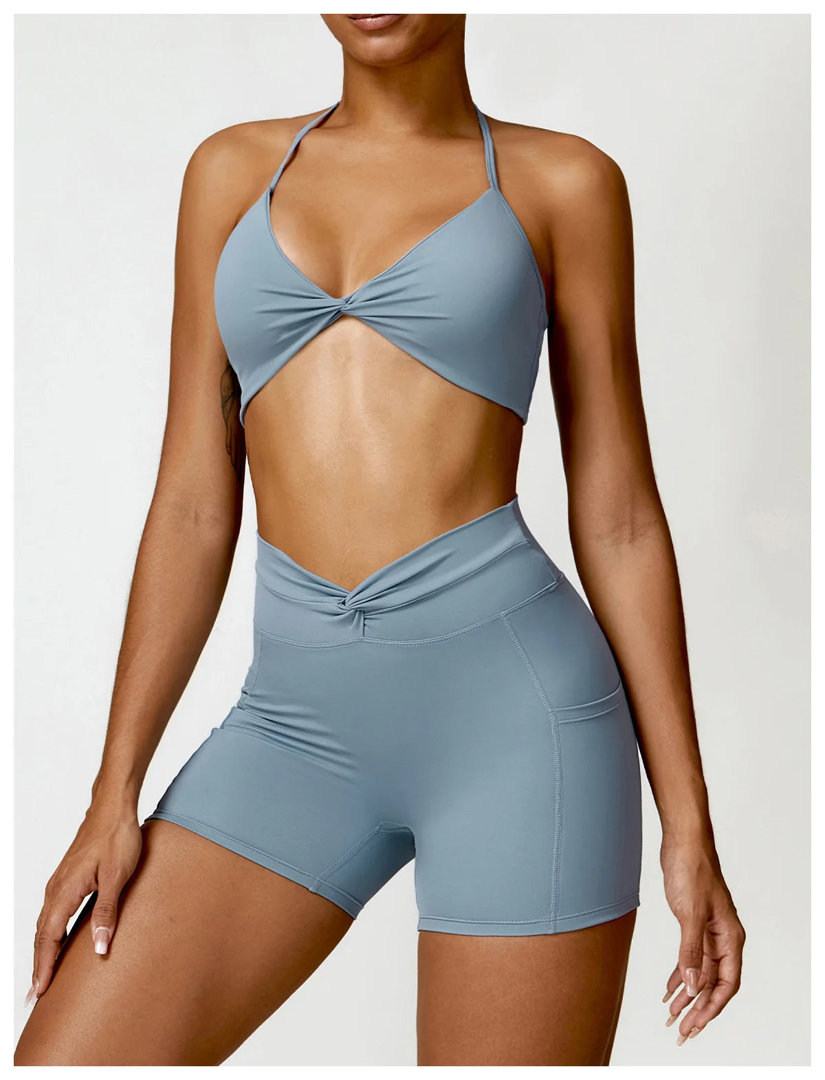 ELEVATE TWIST FRONT BRALETTE