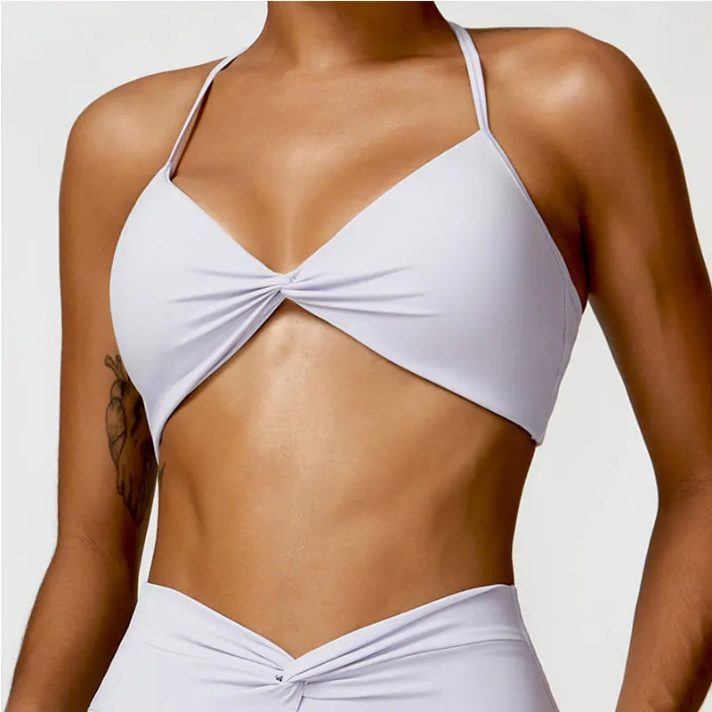 ELEVATE TWIST FRONT BRALETTE