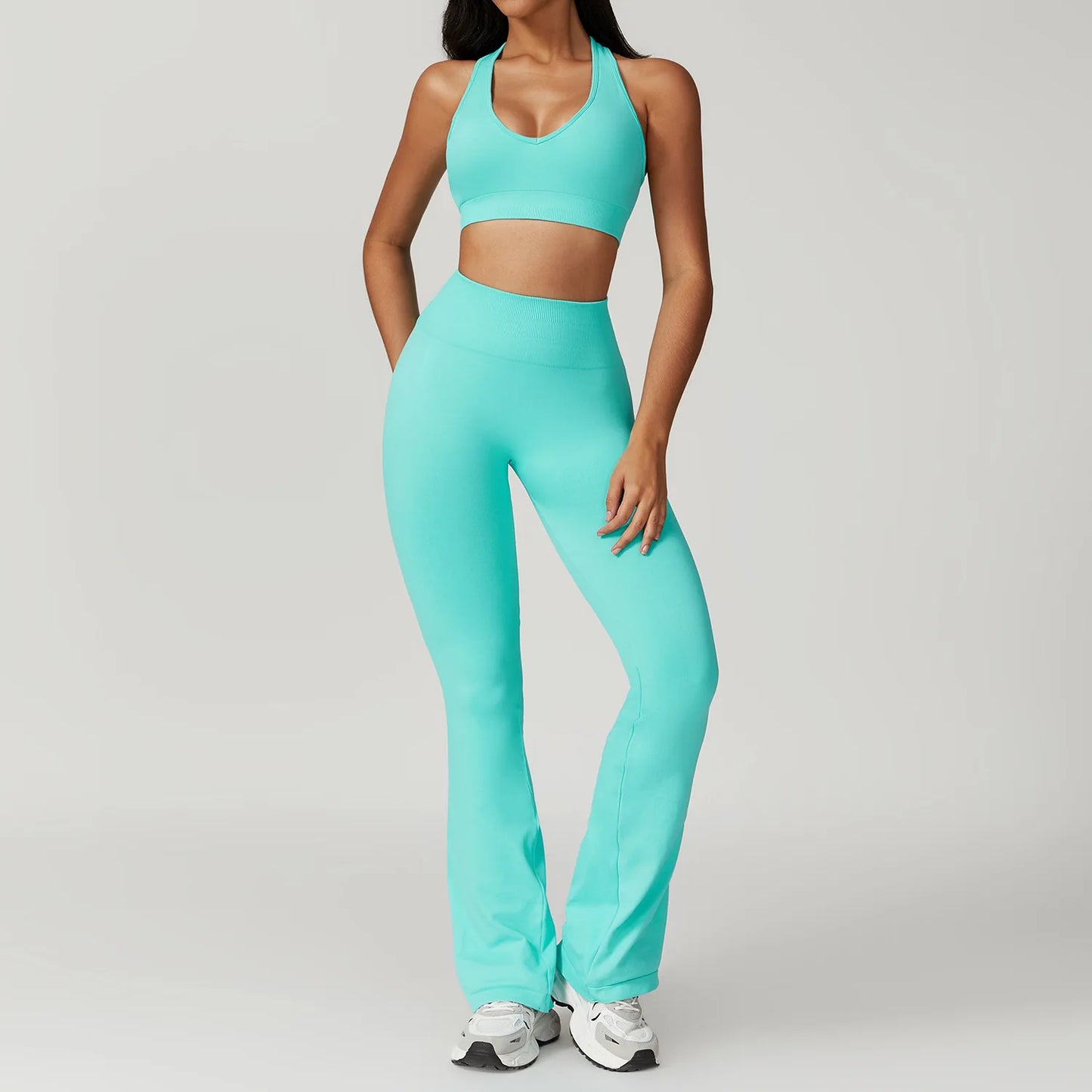 BREATHABLE WORKOUT SET TOP+PANTS